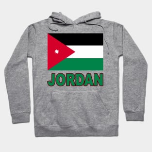 The Pride of Jordan - Jordanian Flag Design Hoodie